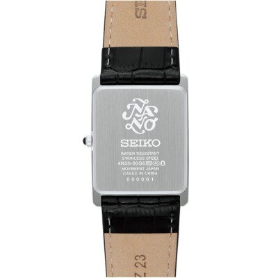 Seiko×NanoUniverseSpecialEdition SSEH020 SEIKO SELECTION Nano Universe SSEH019 Men's Square Watch Silver