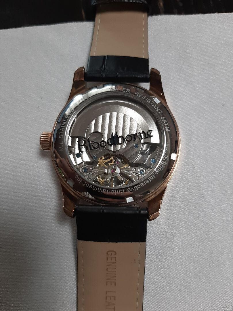 Super Groupies Bloodborne Collaboration Model Watch Automatic with