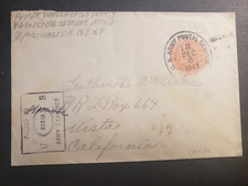 APO 3 CASERTA, ITALY 1943 Censored WWII Army Cover 15th Infantry