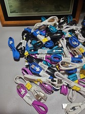 A lot of 50 plus micro USB cables