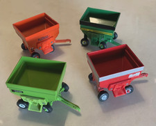Ertl 1/64th scale | GRAVITY WAGON | 4pc lot: Parker, M&W, Killbros, Brent 450