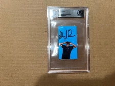 Rush Alex Lifeson Signed Autographed Beckett Slab Slabbed Encapsulated Autograph