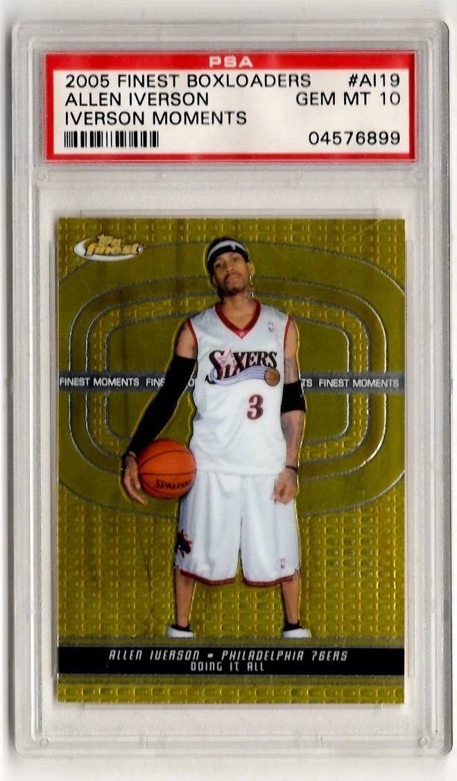 ALLEN IVERSON SPECTRA PSA10 ジャージナンバー Allen Iverson Professional Sports Authenticator (PSA) Basketball