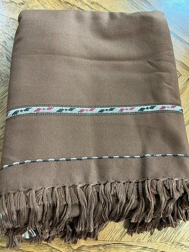 AFGHANISTAN PATOO PATU BLANKET WOOL SHAWL WRAP,  BRAND NEW