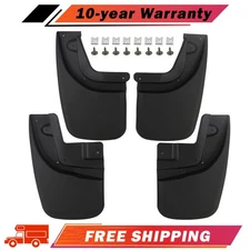 For 2005-2015 Toyota Tacoma Mud Flaps Splash Guards w/OEM Fender Flares