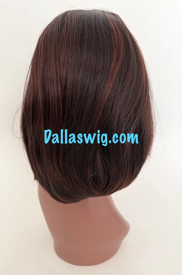 Media peluca sintética Motown Tress 2 en 1 media cola de caballo recta LG-33 Foto 2 de 4