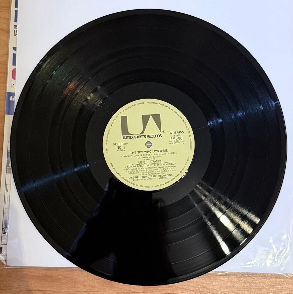 Marvin Hamlisch – 007 The Spy Who Loved Me (OST) Used - Image 3 of 4