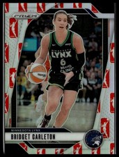 2024 Panini Prizm WNBA #138 Bridget Carleton WNBA Logo Prizms