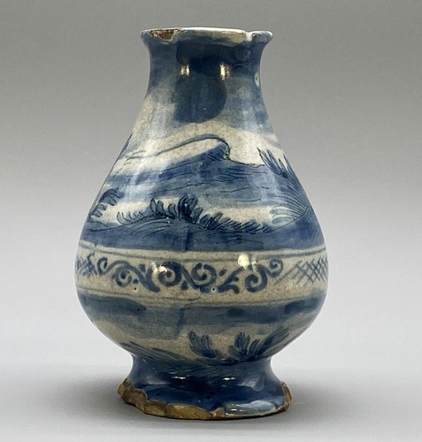 c. 1680 Rare Pair 17th-Century Savona Majolica Italian Pharmacy Drug Jar Bottles - Picture 16 of 22