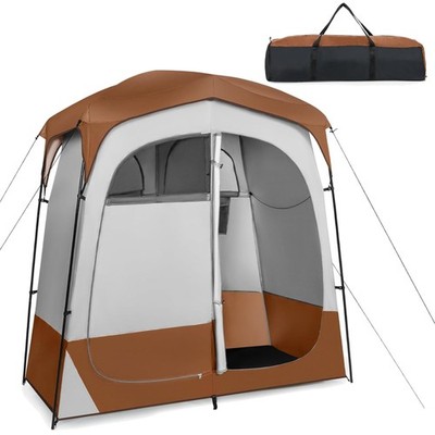Komfortables Duschzelt für 2 Personen - Ideal für Camping & Outdoor-Aktivitäten!