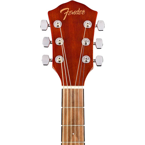 Fender FA-135CE All-Mahogany Concert Acoustic-Electric Guitar Mahogany - Picture 5 of 8
