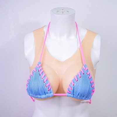  Back Hollow Fake Boobs Breasts Forms for Crossdressers Transgender Drag Queen
