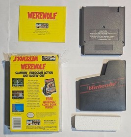 Werewolf The Last Warrior (CIB) NES