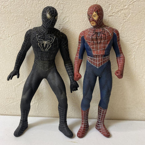 SPYDER - リアルアクションヒーローズ No.317 RAH BLACK SUITED SPIDER-MAN(SPIDER-MAN3 Ver.) スパイダーマン3 完成品 可動フィギュア メディコム・トイ Defect Black Suited Spider-Man 3 Real Action Heroes (RAH) 1