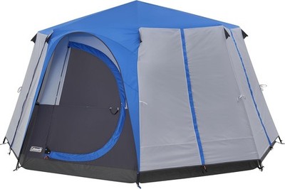 Coleman Octagon 8 Personen Zelt Familien Camping Festivalzelt 360° wasserdicht Kuppel