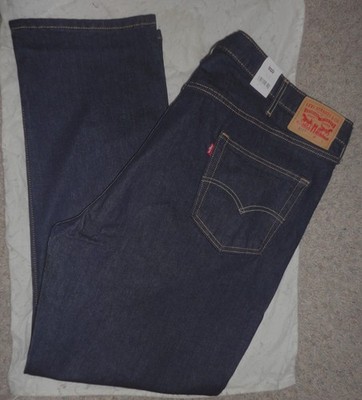 LEVI'S Mens 511 SLIM-FIT STRETCH FLEX JEANS~Size 48 X 32 (HEMMED)~NEW
