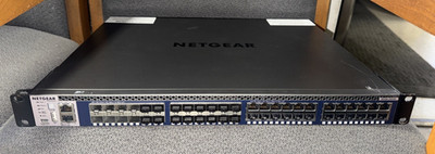 NETGEAR M4300-24X24F XSM4348S 24-Port RJ45 & 24-Port SFP+ 10G Switch Dual AC