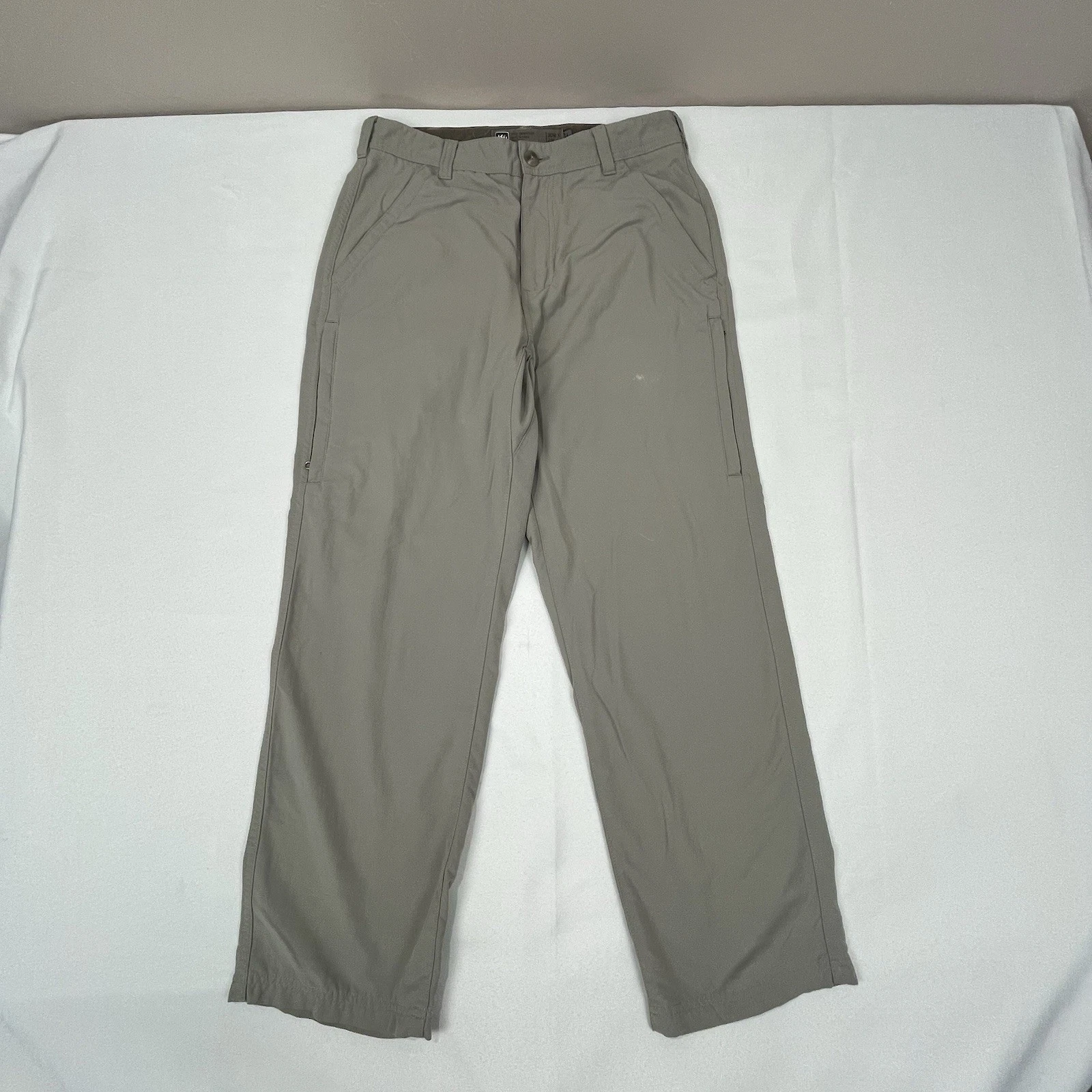 REI Co-op Pants Mens 30x28 Khaki Lightweight Nylon Hiking Outdoor
Opens in a new window or tab