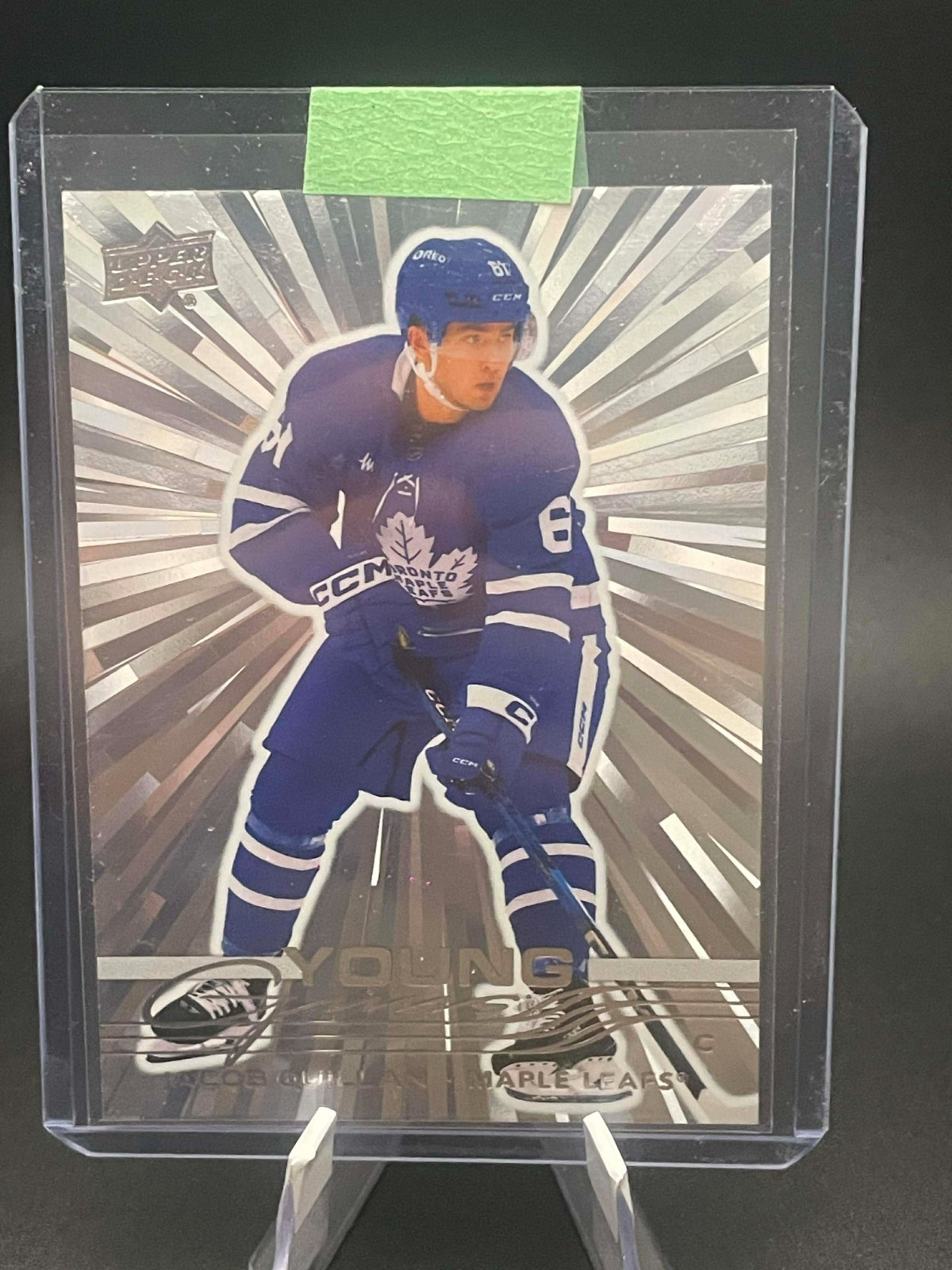 2025-26 UPPER DECK SERIES 1 YOUNG GUNS OUTBURST JACOB QUILLAN #241