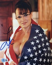 Lisa Ann Signed 8x10 Photo Adult Star Autograph Beckett BAS COA