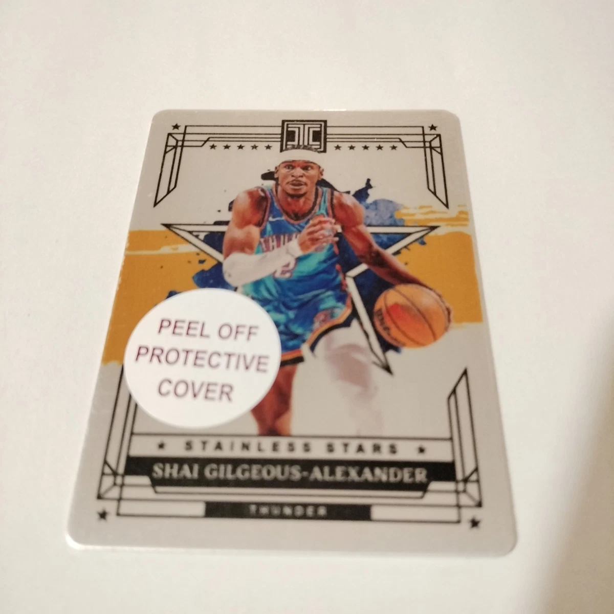 2023-24 Panini Impeccable Shai Gilgeous-Alexander Stainless Stars Gold /10