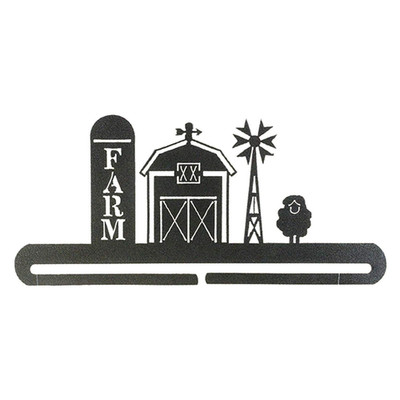 Ackfeld Manufacturing 12In Barn And Silo Split Bottom Hanger Charcoal A35612