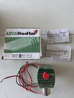 REDHAT Solenoid Valve: 2-Way, Normally Closed, 3/4 in Pipe Size, 110V AC/120V AC