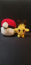 Handmade Crochet Pokemon Pikachu