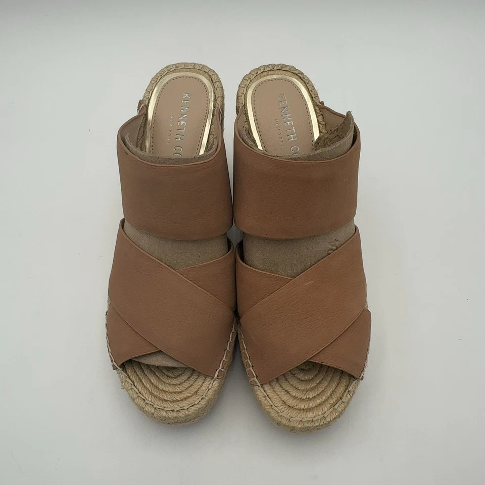 Alpargata Kenneth Cole para mujer, sandalia de cuña, arena, 8 Foto 4 de 4