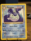 Pokemon TCG 1st Edition Dewgong 25/102 Base Set Shadowless VTG WOTC 1999 LP