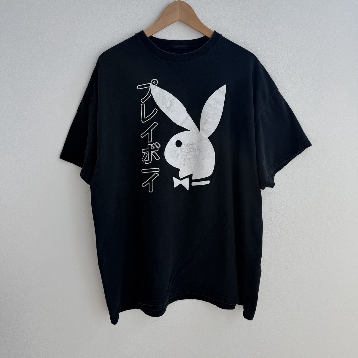 Playboy bunny graphic tee oversized Y2K Japanese print | eBay