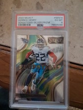 2022 Select Derrick Henry Sensations Silver Tennessee No. SEN14 PSA GRADED 6