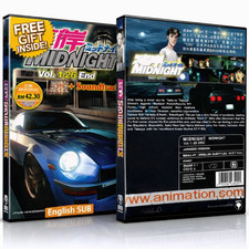 Wangan Midnight Vol.1  26 END Complete Anime DVD English Sub  Free Gift