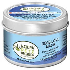 Organic Maca Dog Meal Topper  Adaptogen Health Supplement by OPS