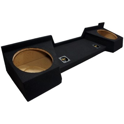 Custom Gmc Sierra 07-13 Ext Cab Truck Dual 12 Subwoofer Sub Bass Speaker Box
