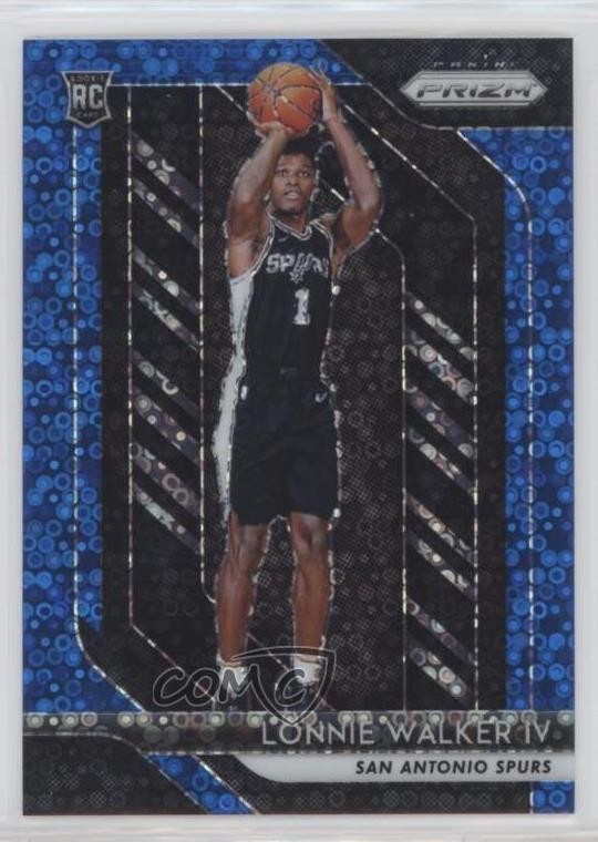 2018-19 Panini Prizm Fast Break Blue Prizm 26/175 Lonnie Walker IV #251 5xx