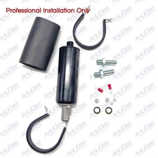 For WALBRO/TI 160LPH New Universal Inline External Fuel Pump +Install Kit GSL393