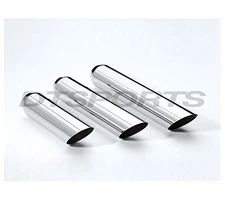 Different Trends Dt-253518Ac 3.50In Angle Texas Tips Texas Exhaust Tip 2.50In Id