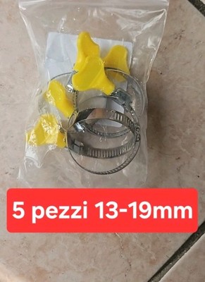 5 Pieces 13-19mm Yellow Butterfly Metal Tapes Hand Clasp (Foreign Shipping
