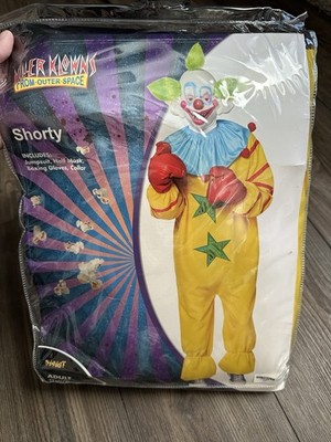Killer Klowns From Outer Space SHORTY Halloween Costume Adult Size LG/XL