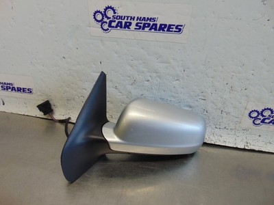 VW Bora Wing Mirror 99-04 Passenger Left Silver LA7W Door Manual