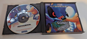 Sonic CD (SEGA Mega-CD, 1993) Pal Manual and case included