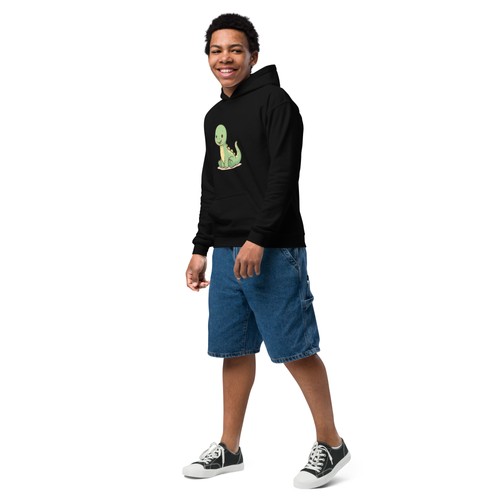 Youth heavy blend hoodie - Picture 3 of 5
