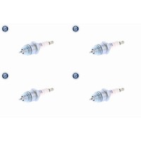 4X Vemo ZÜNdkerze Passend FüR 4-ZYLINDER Audi 100 80 Seat Toledo VW Golf Jetta