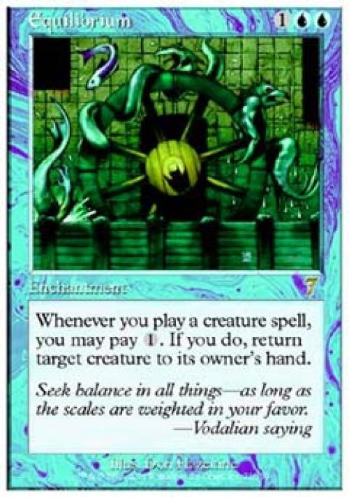 MTG English Equilibrium NM Foil 7th Edition