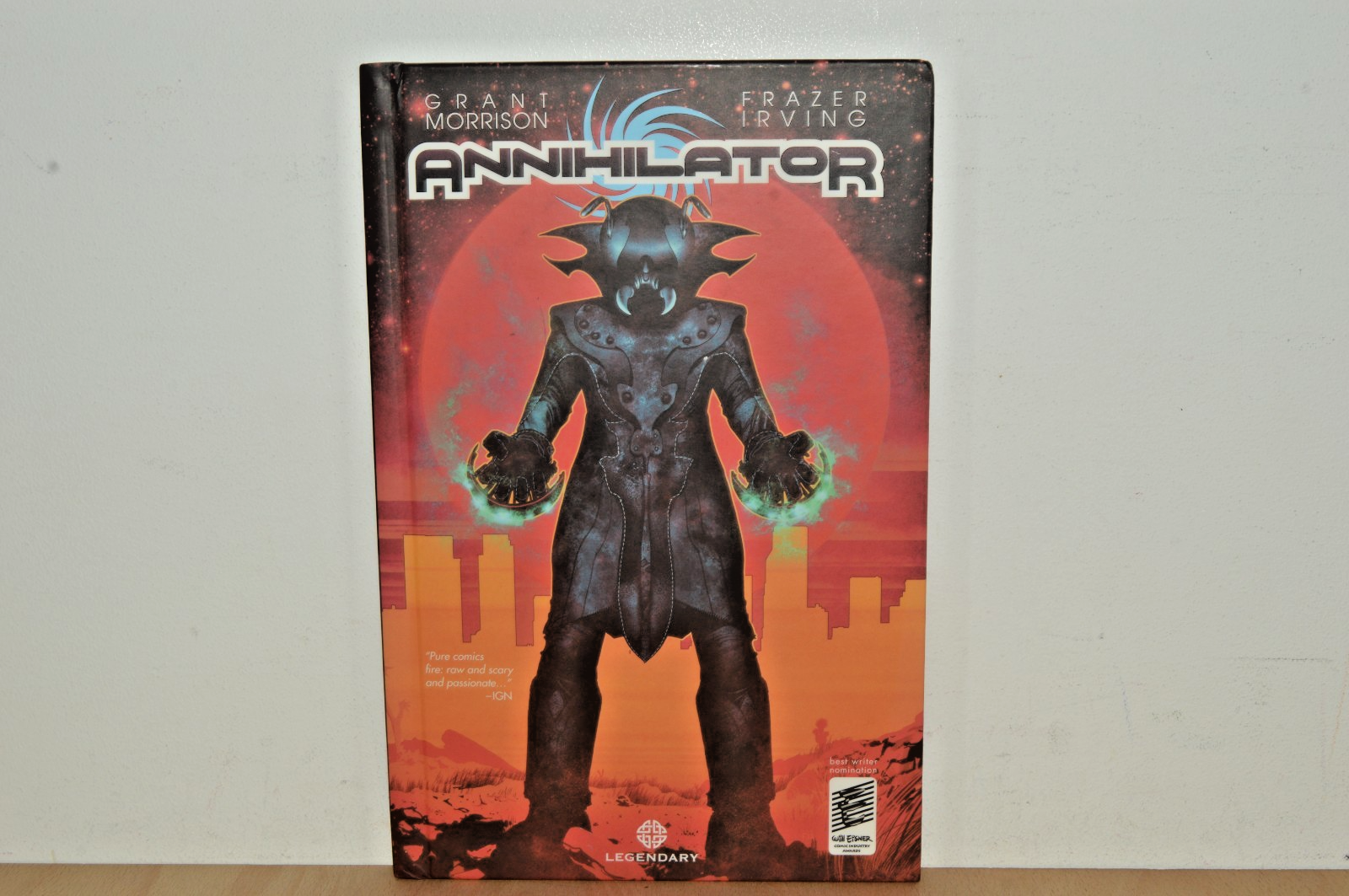 Annihilator by Grant Morrison & Frazer Irving - Legendary Books HB (#V4) 1st Ptg