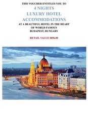 BUDAPEST, HUNGARY 5 Days / 4 Nights Vacation Pkg.