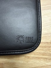 Case Logic Faux Leather 100 Disc CD/DVD Zip-Up Binder Carry Case with Handle