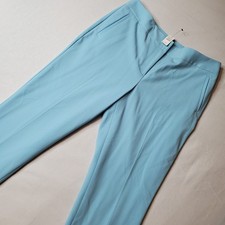 Talbots Womens Size 10 NWT Ankle Pants Straight Leg Blue