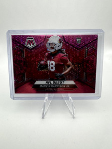 2024 Panini Mosaic NFL Debut Marvin Harrison Jr. No Huddle Pink Disco Prizm 1/20
